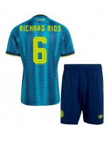 Kolumbia Richard Rios #6 Vieraspaita Lasten MM-kisat 2026 Lyhythihainen (+ shortsit)